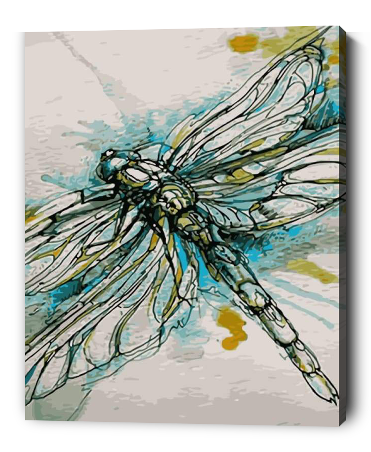 Dragonfly Paint By Numbers Kits – Craft Painting