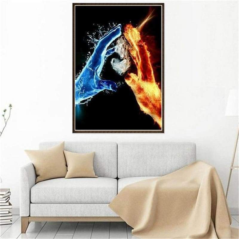 Fantasy Mystical Hand 5d Diy Cross Stitch Diamond Painting Kits QB7102