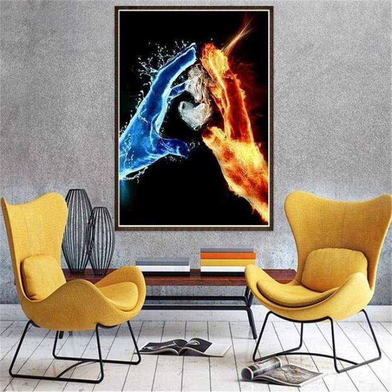 Fantasy Mystical Hand 5d Diy Cross Stitch Diamond Painting Kits QB7102