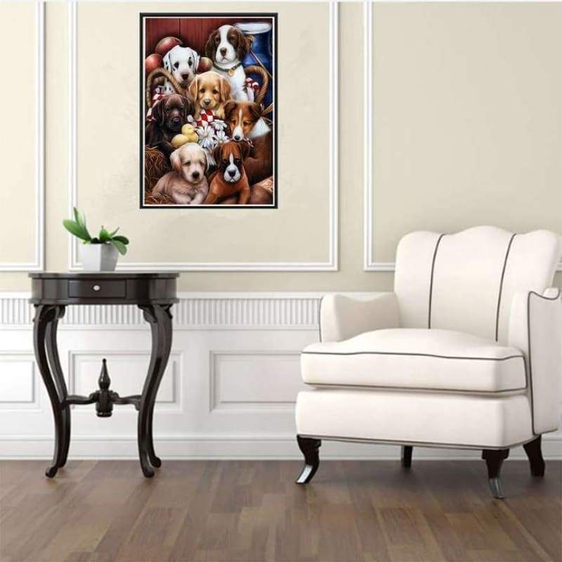 Hot Sale Cute Dog Fast Delivery 5d Diy Diamond Painting Kits VM9623