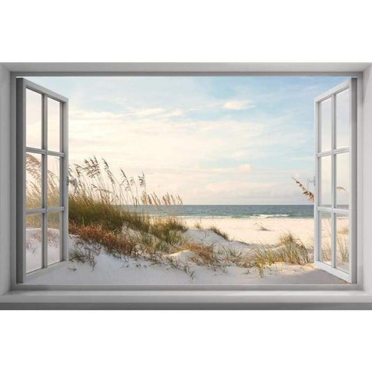 2019 New Hot Sale Photo Window Scenery 5d Diy Diamond Painting Kits VM9072