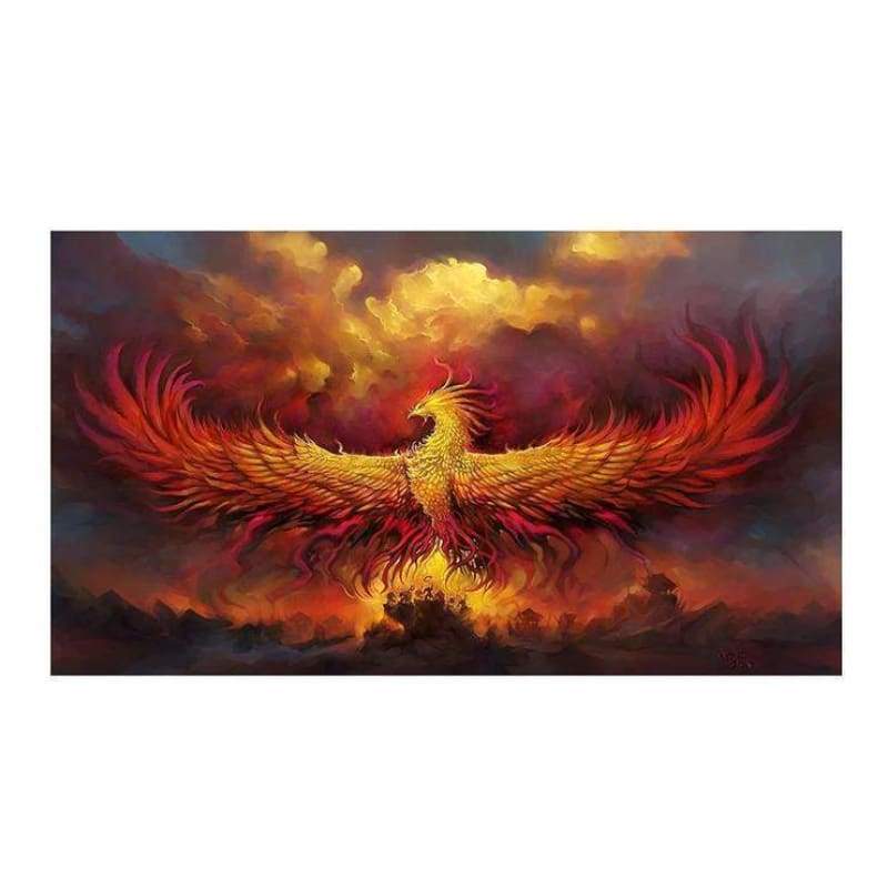 New Phoenix 5d Diy Cross Stitch Diamond Painting Kits QB6459