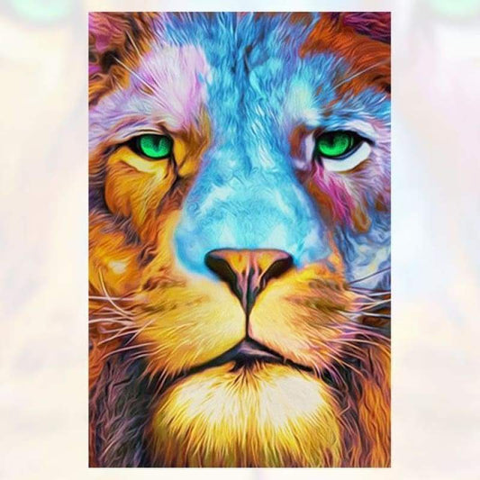 Special Animal Fierce Lion 5d Diy Diamond Painting Kits VM7790