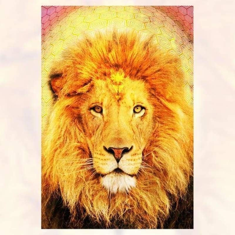 Special Animal Lions Portrait 5d Diy Diamond Painting Kits VM7796