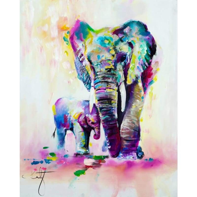 Elephants 5d Diy Diamond Painting Kits VM7038