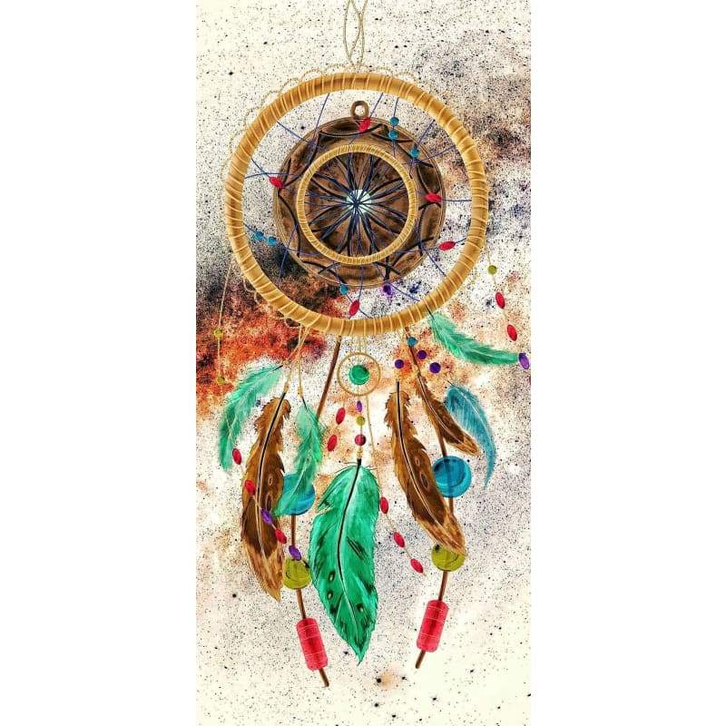 8 Feather Dreamcatcher- Full Drill Diamond Painting - NEEDLEWORK KITS