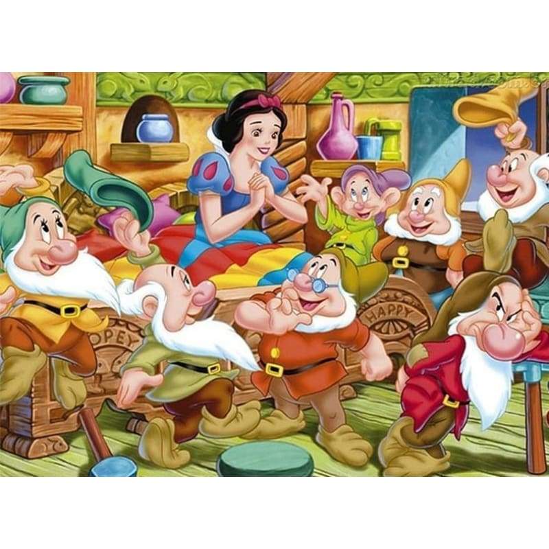 Cartoon Drawfs Disney - Full Drill diamond painting - NEEDLEWORK KITS