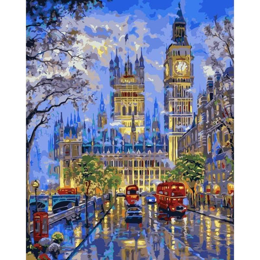 Big Ben Diy Paint By Numbers Kits WM-082 ZXB681 - NEEDLEWORK KITS