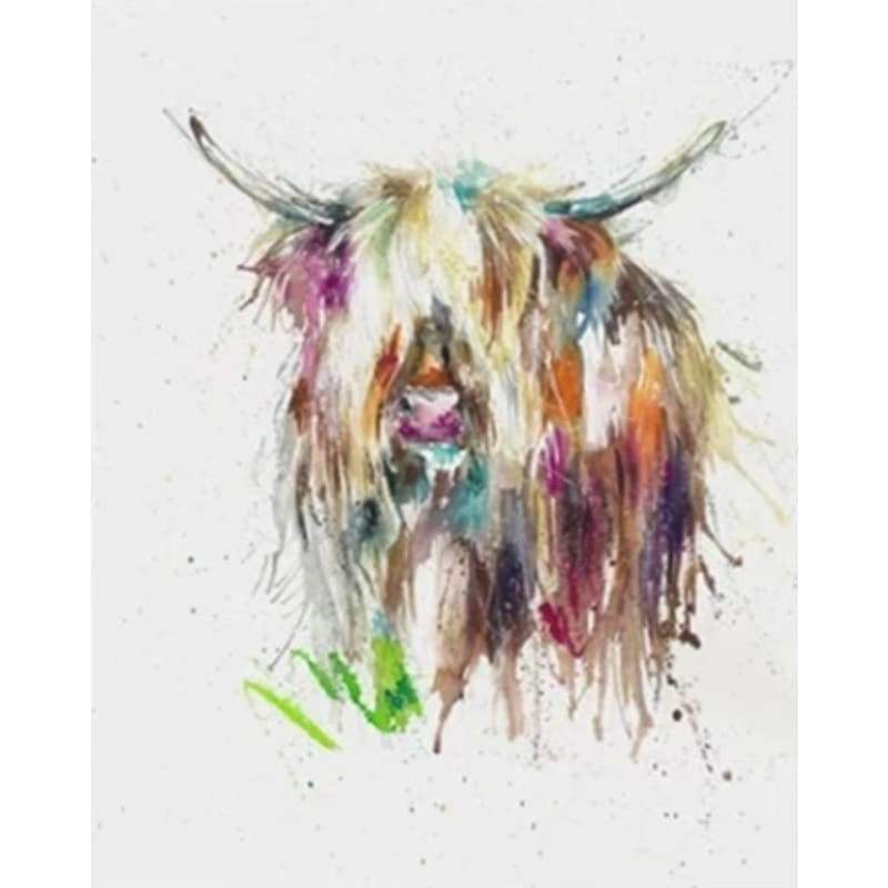 Bull Diy Paint By Numbers Kits VM95988 - NEEDLEWORK KITS