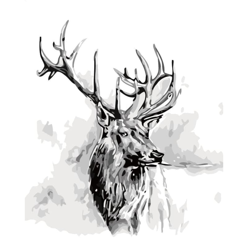 Deer Diy Paint By Numbers Kits YM-4050-238 - NEEDLEWORK KITS