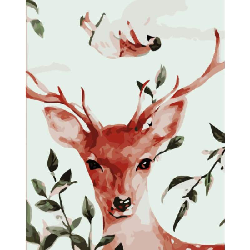 Deer Diy Paint By Numbers Kits YM-4050-309 - NEEDLEWORK KITS