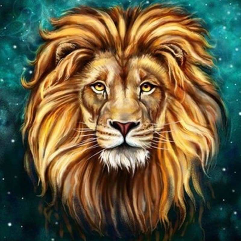 Full Drill - 5D DIY Diamond Painting Kits Cartoon Dream Lion