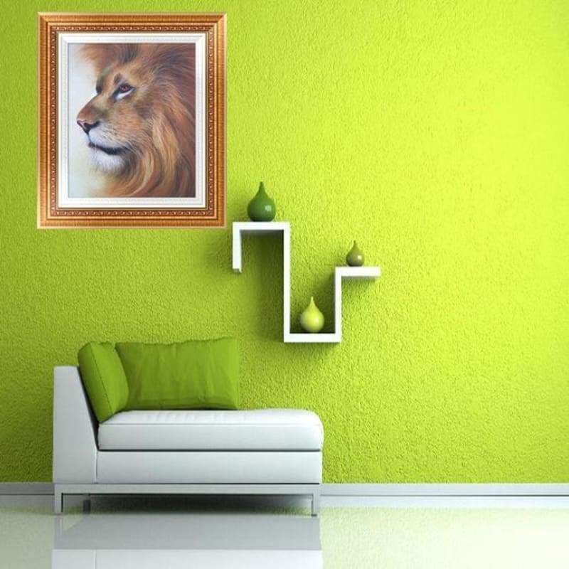 Full Drill - 5D DIY Diamond Painting Kits Cartoon Lion - 3