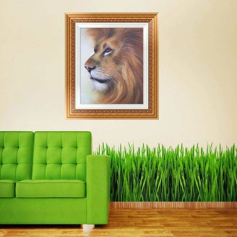 Full Drill - 5D DIY Diamond Painting Kits Cartoon Lion - 3