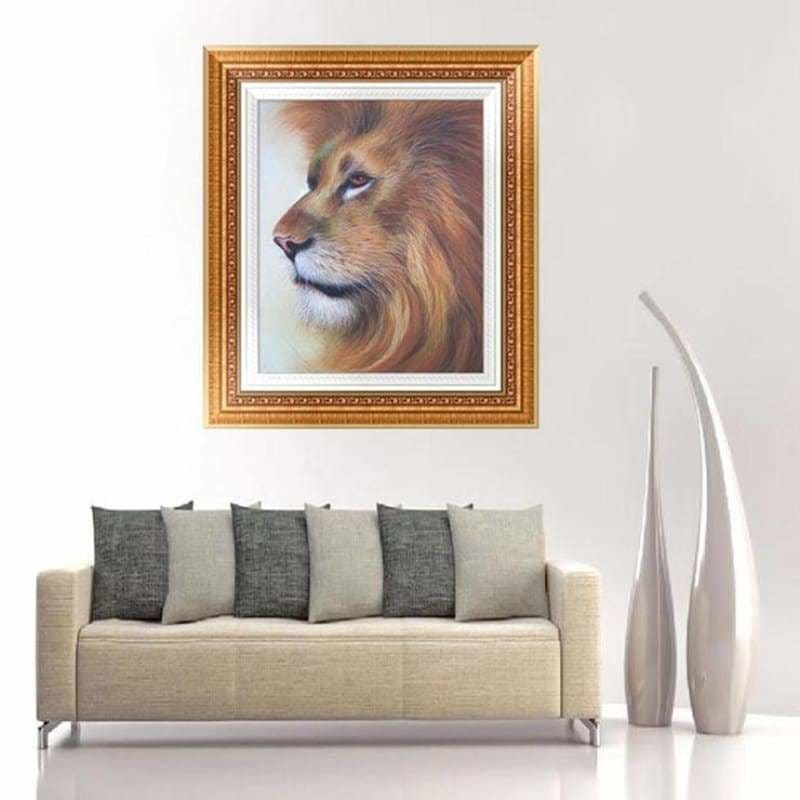 Full Drill - 5D DIY Diamond Painting Kits Cartoon Lion - 3