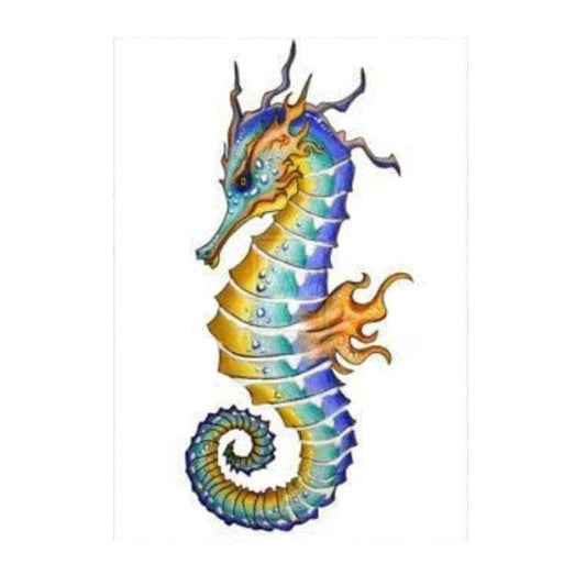 Full Drill - 5D DIY Diamond Painting Kits Cartoon Seahorse -