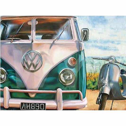 Full Drill - 5D DIY Diamond Painting Kits Special Volkswagen