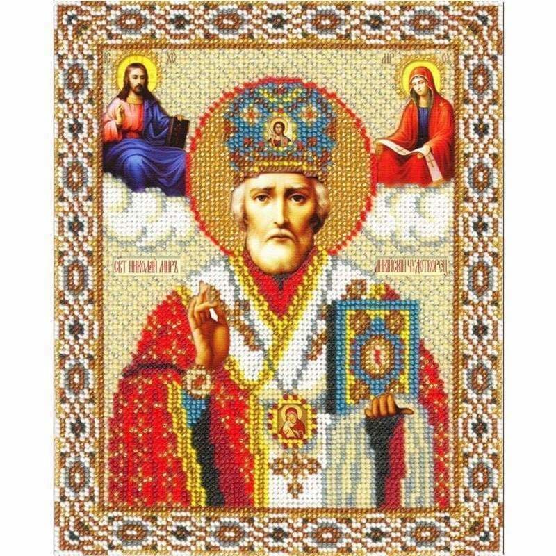 Hot Sale Christian  Full Drill - 5D Diy Diamond Painting Cross Stitch Kits VM1382 - NEEDLEWORK KITS