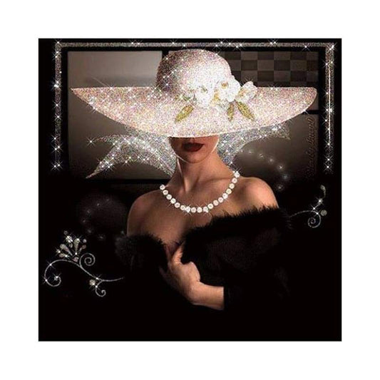 Full Drill - 5D DIY Diamond Painting Kits Beauty Elegant Lady Portrait - NEEDLEWORK KITS