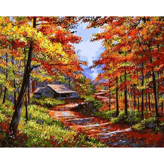 Landscape Nature Diy Paint By Numbers Kits VM92354 - NEEDLEWORK KITS