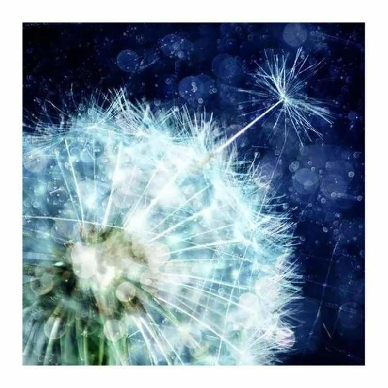 New Dandelion Diy Full Drill - 5D Crystal Diamond Painting 