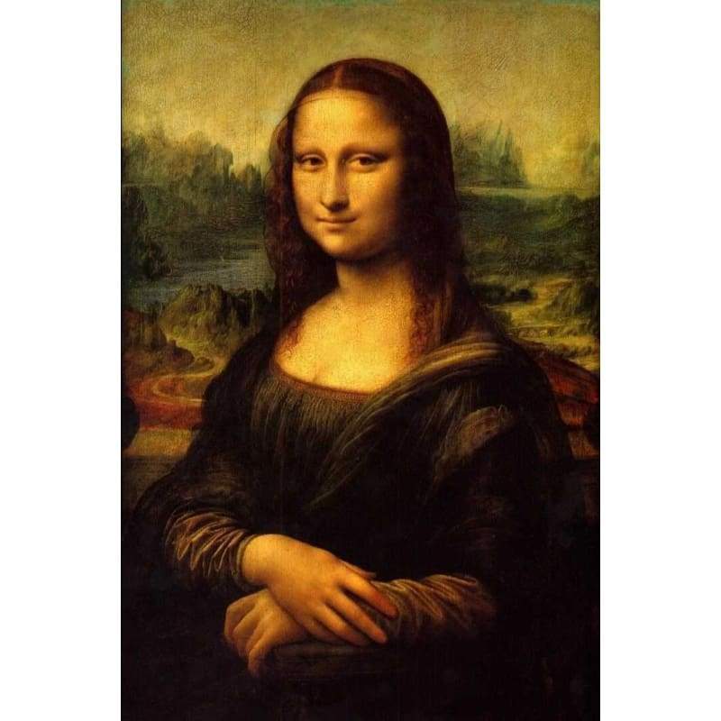 Portrait Mona Lisa Diy Paint By Numbers Kits WM-1079 - NEEDLEWORK KITS