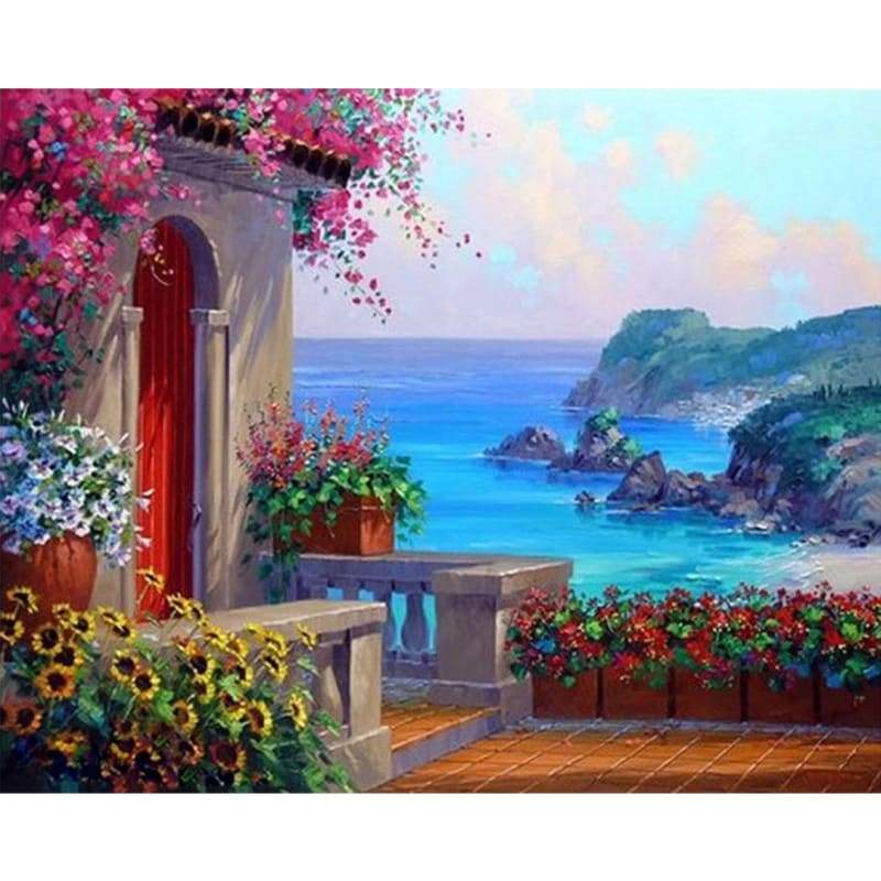 Scenery Diy Paint By Numbers Kits PBN92716 - NEEDLEWORK KITS