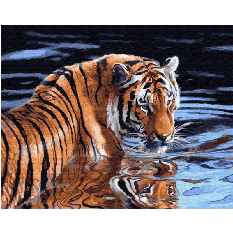 Tiger Diy Paint By Numbers Kits VM90285 - NEEDLEWORK KITS